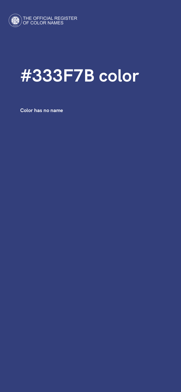 #333F7B color image