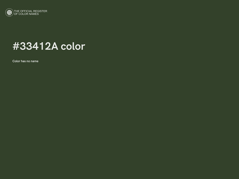 #33412A color image