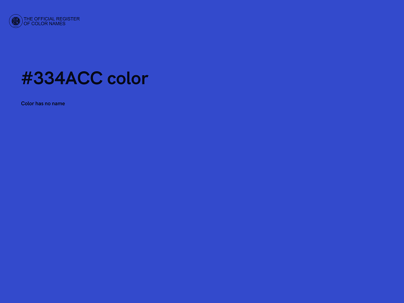 #334ACC color image