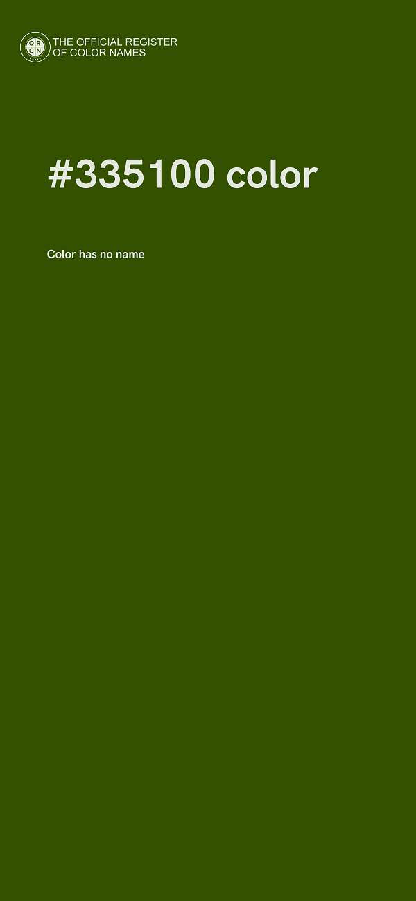 #335100 color image