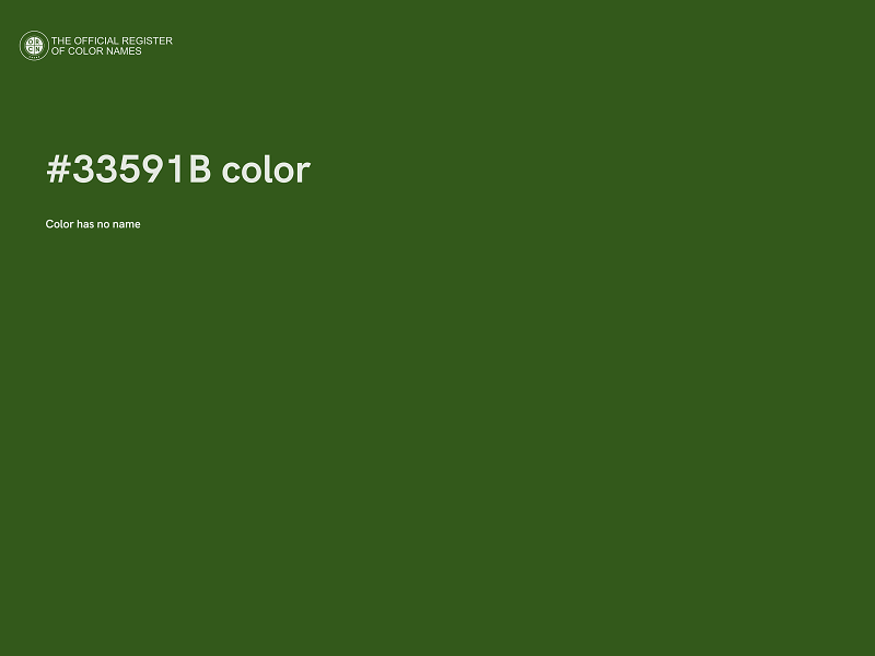#33591B color image