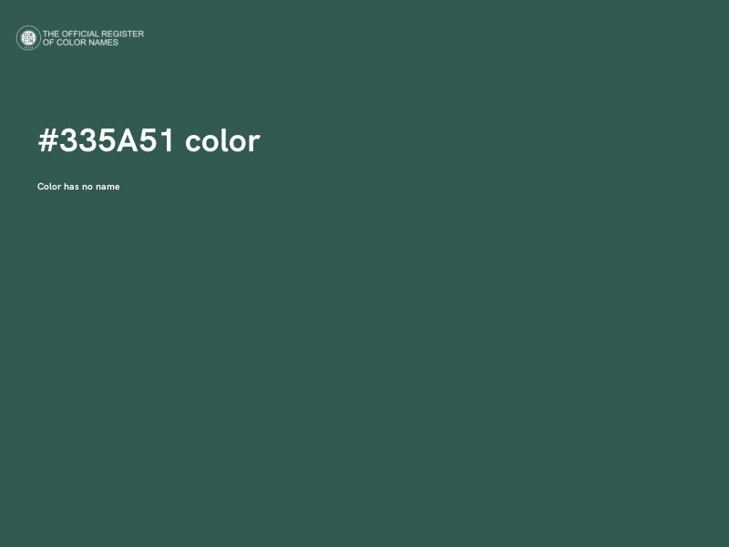 #335A51 color image