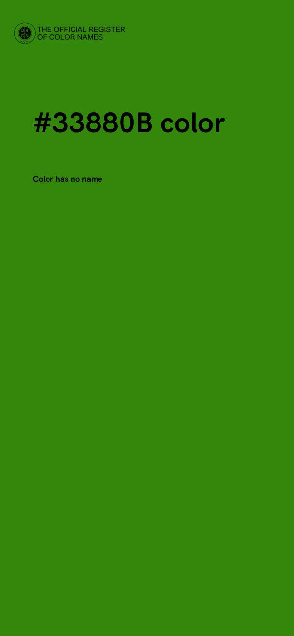 #33880B color image