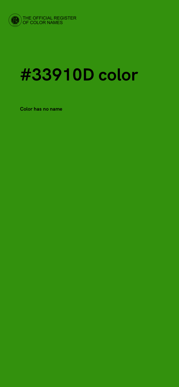 #33910D color image