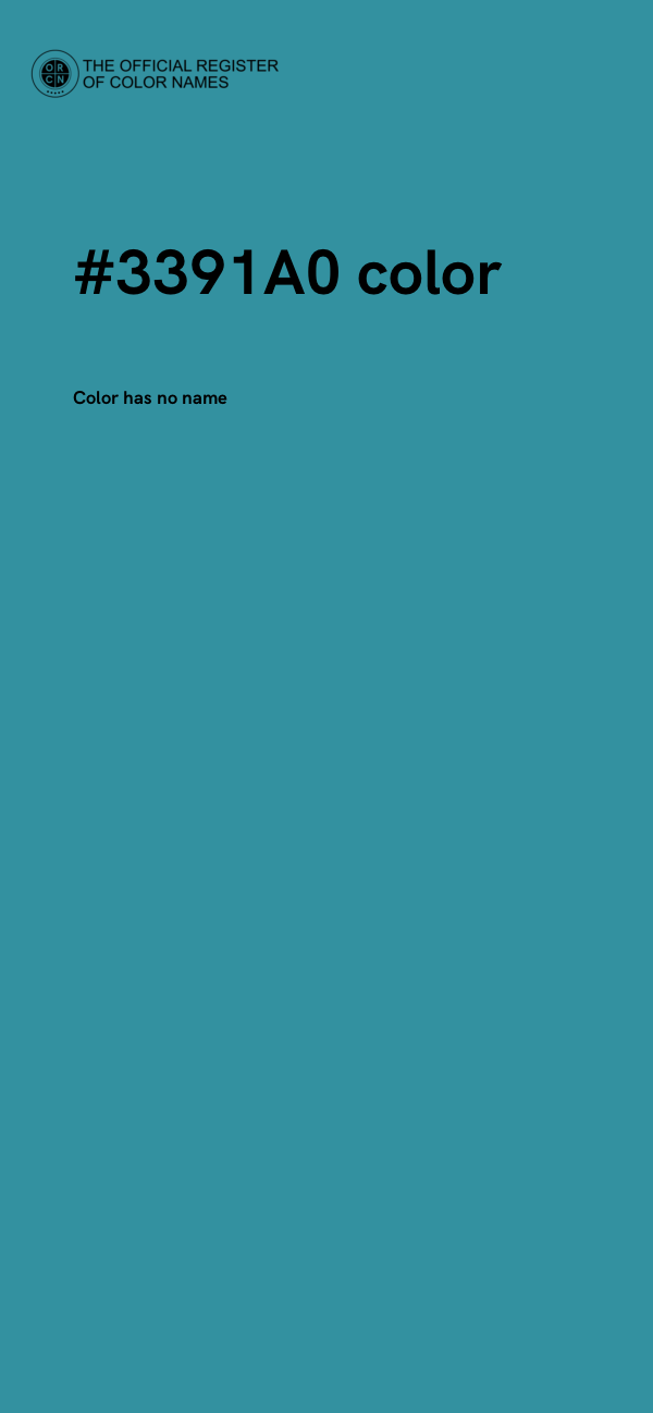 #3391A0 color image