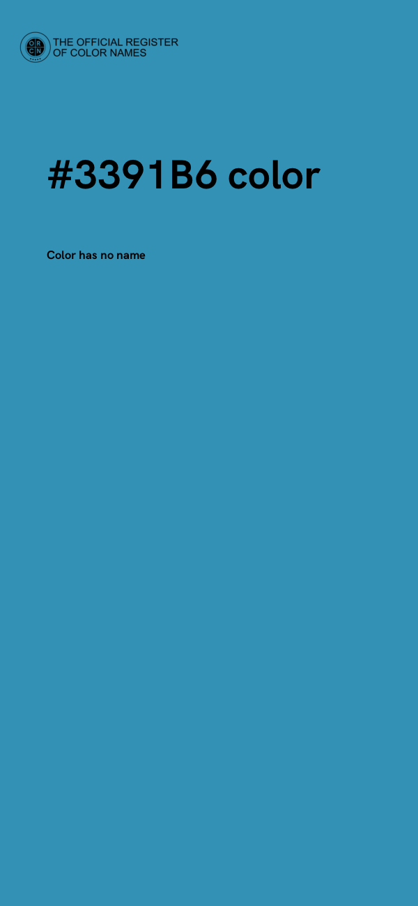 #3391B6 color image