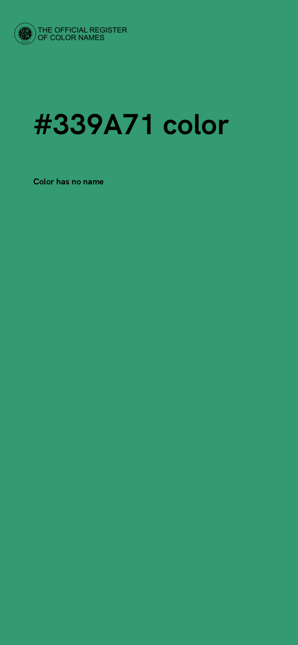 #339A71 color image