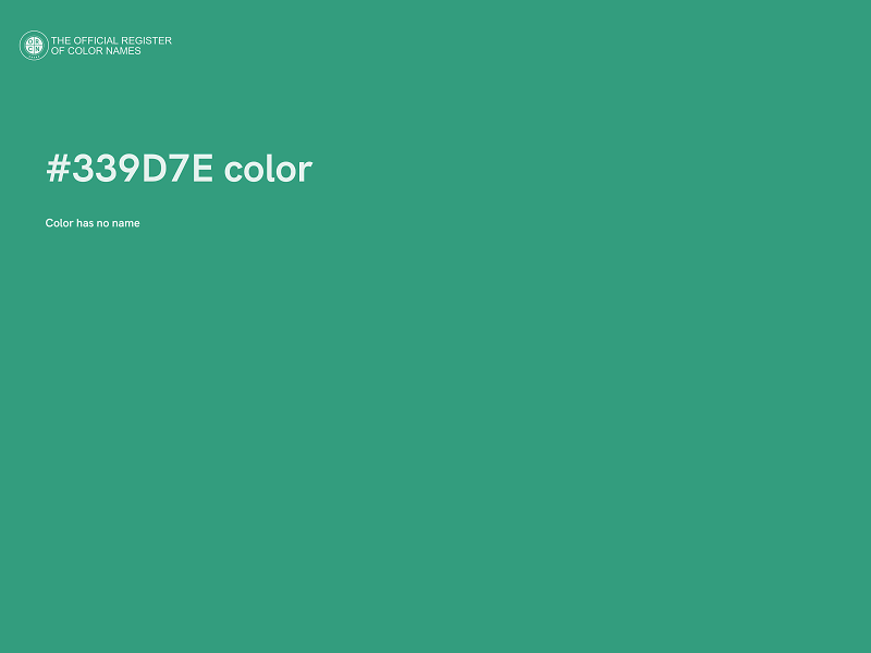 #339D7E color image