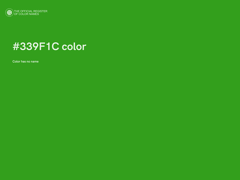 #339F1C color image