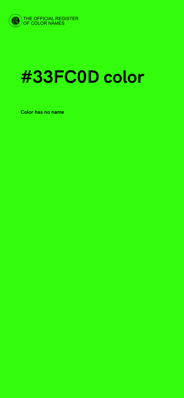 #33FC0D color image