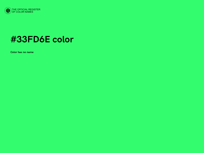 #33FD6E color image