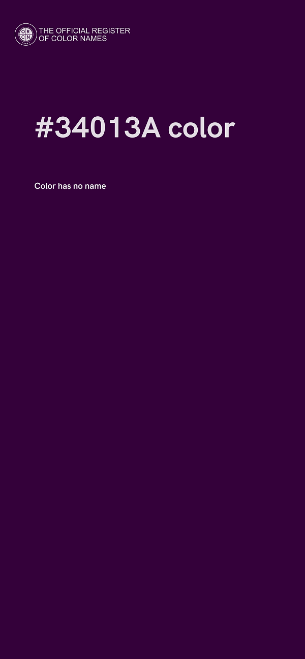 #34013A color image