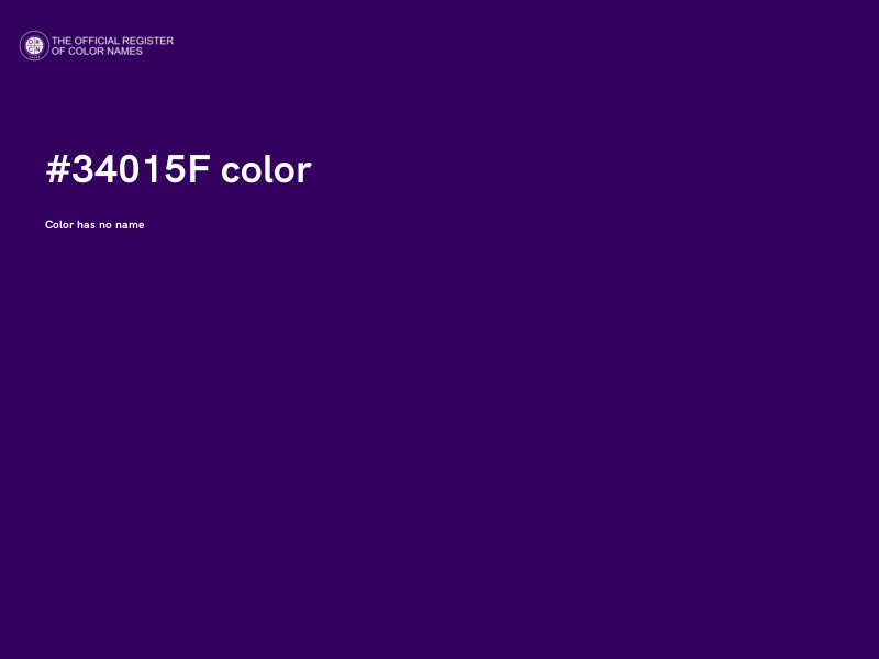 #34015F color image