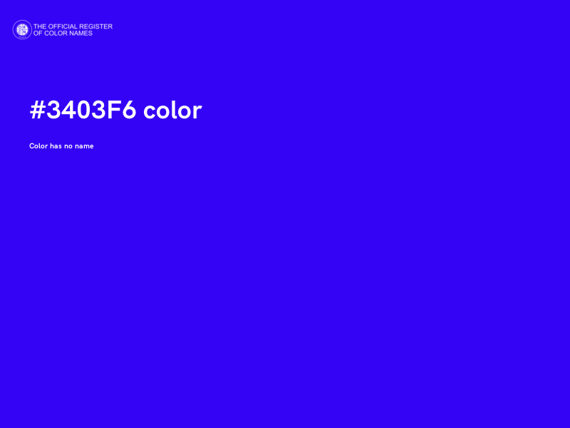 #3403F6 color image