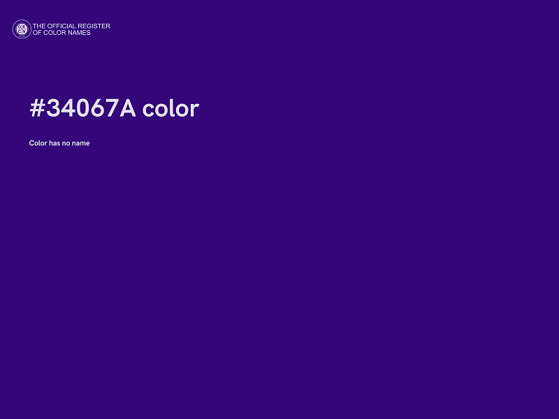 #34067A color image