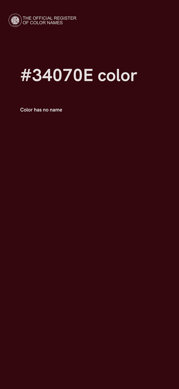 #34070E color image
