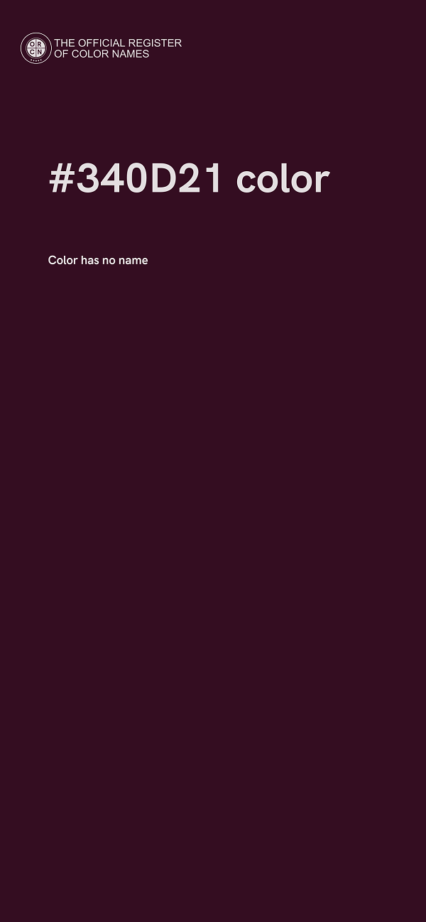 #340D21 color image