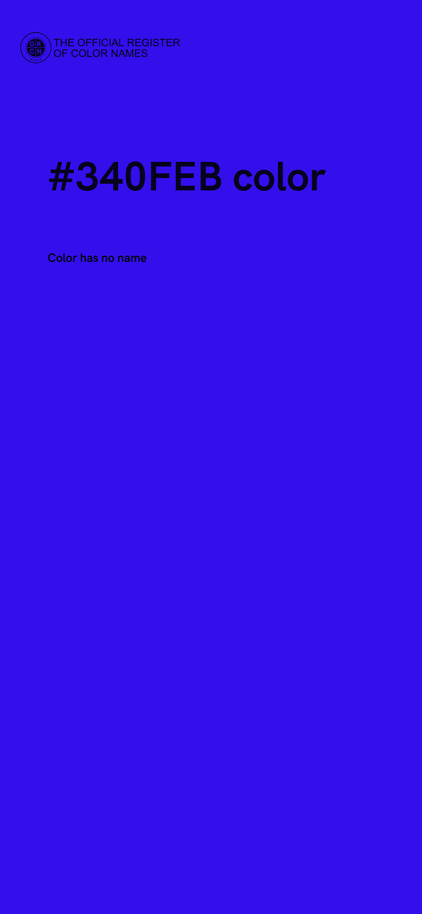 #340FEB color image