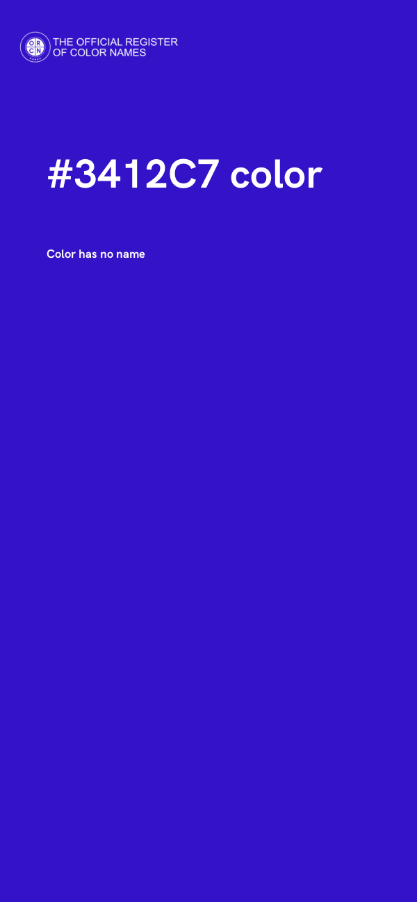 #3412C7 color image