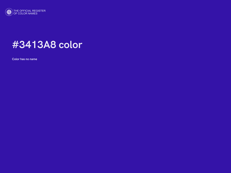 #3413A8 color image