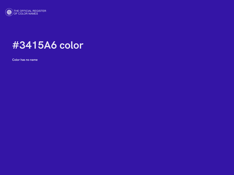 #3415A6 color image