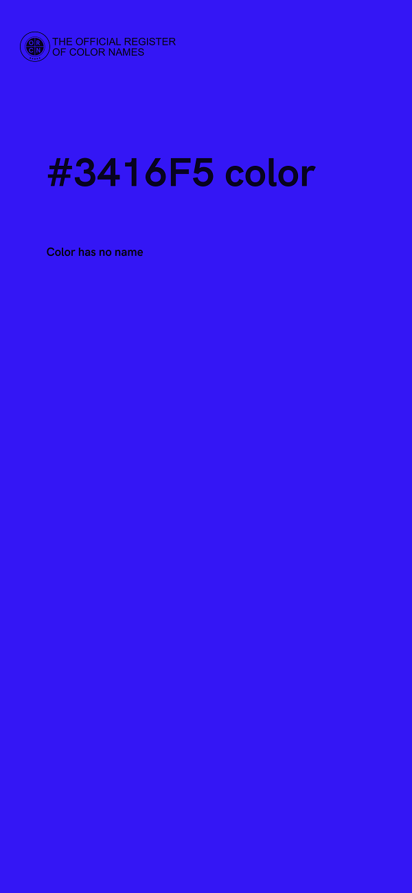 #3416F5 color image