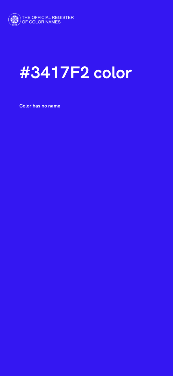 #3417F2 color image