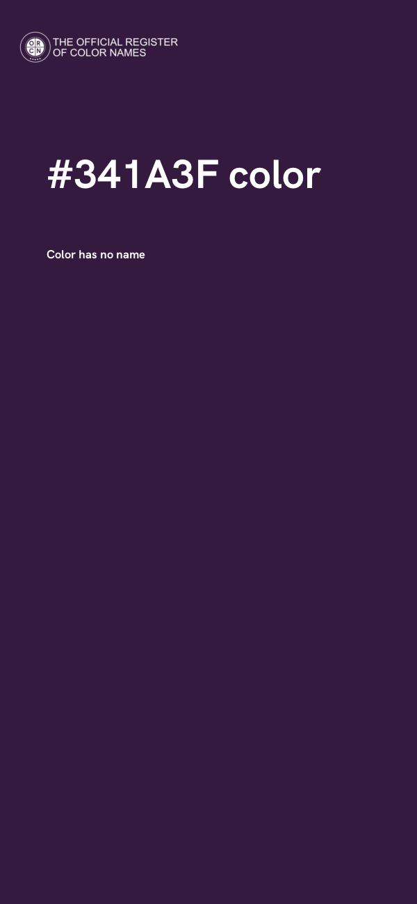 #341A3F color image