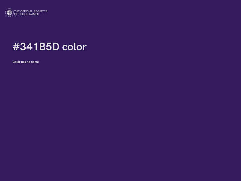 #341B5D color image