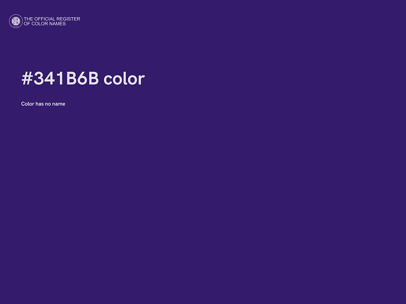 #341B6B color image