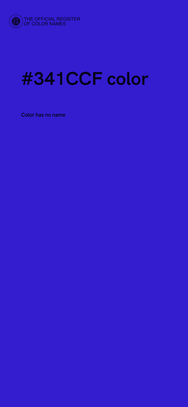 #341CCF color image