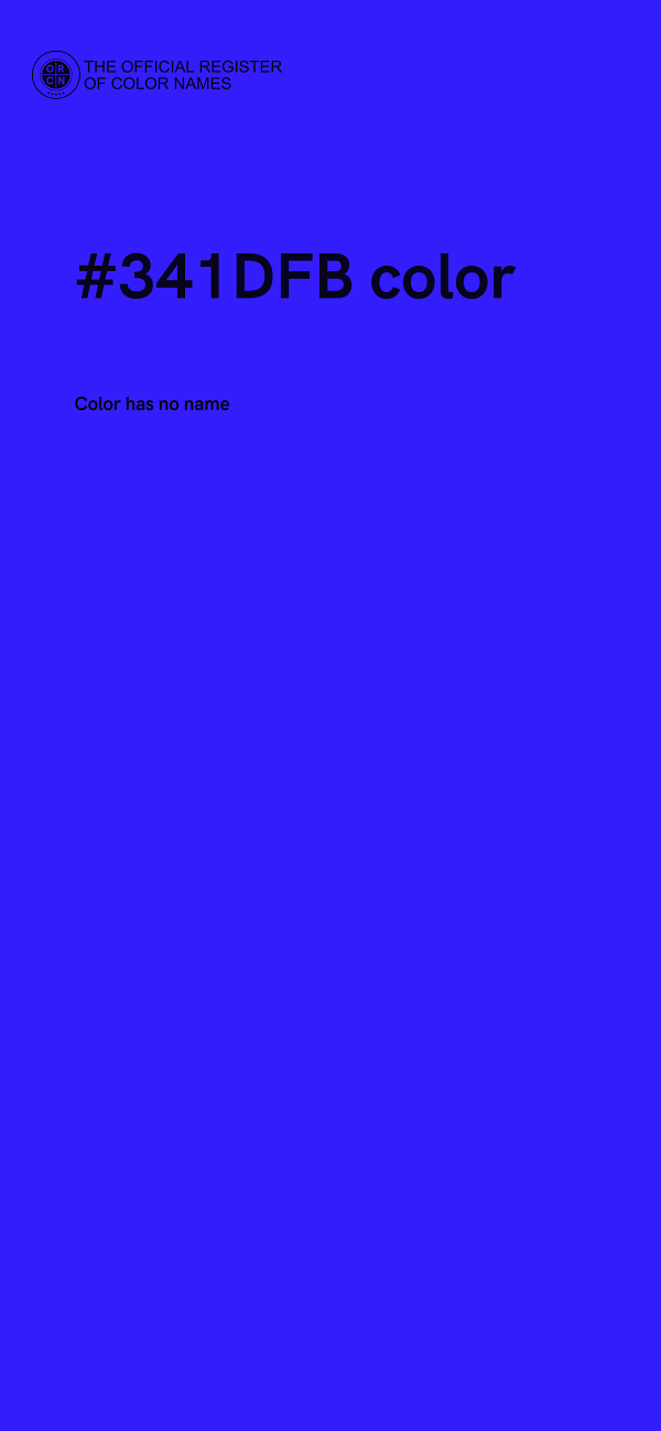 #341DFB color image