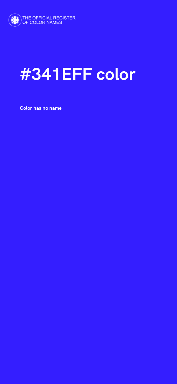 #341EFF color image