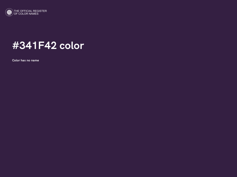 #341F42 color image