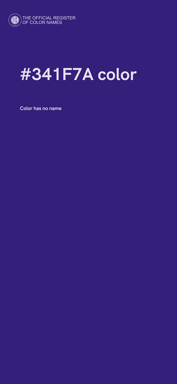 #341F7A color image