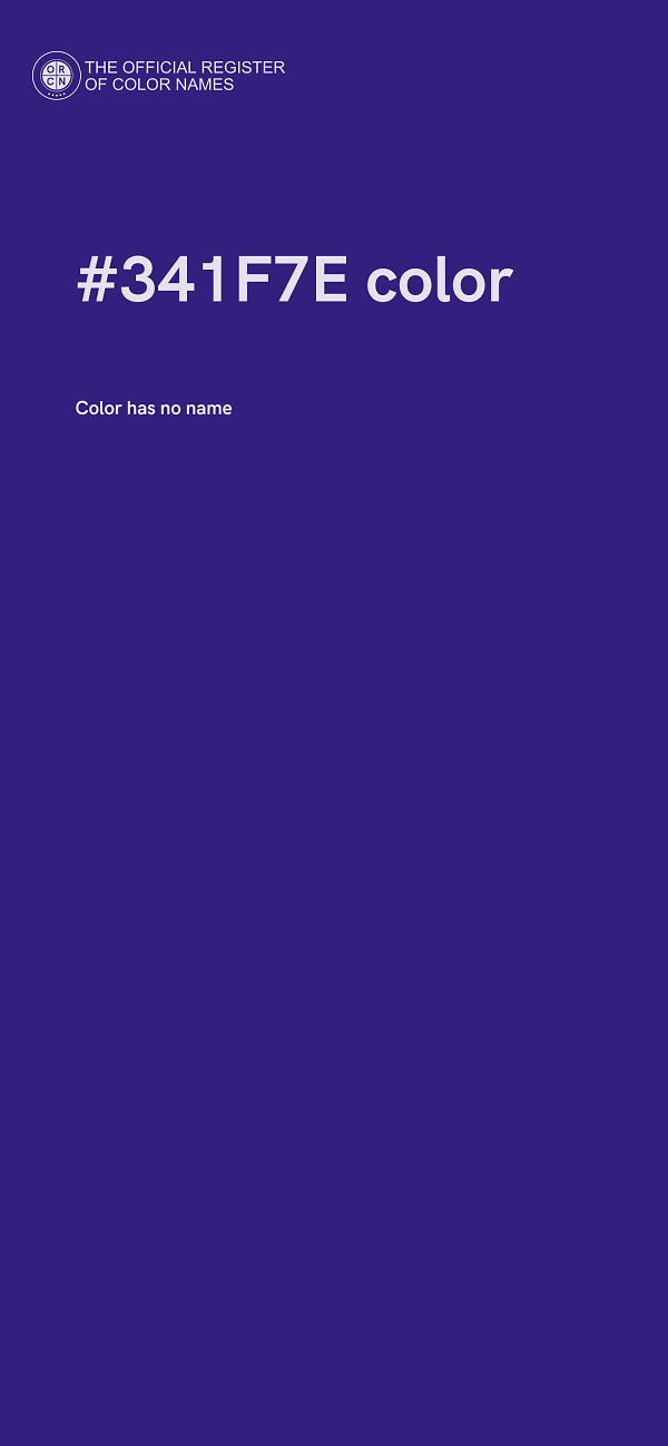 #341F7E color image