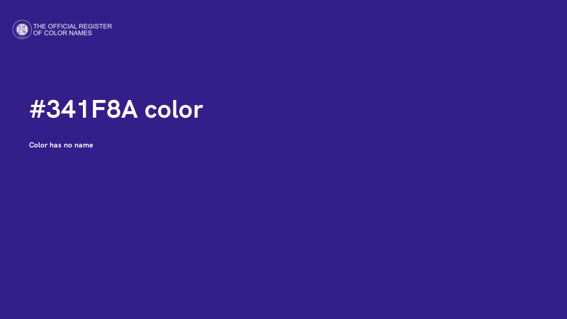 #341F8A color image