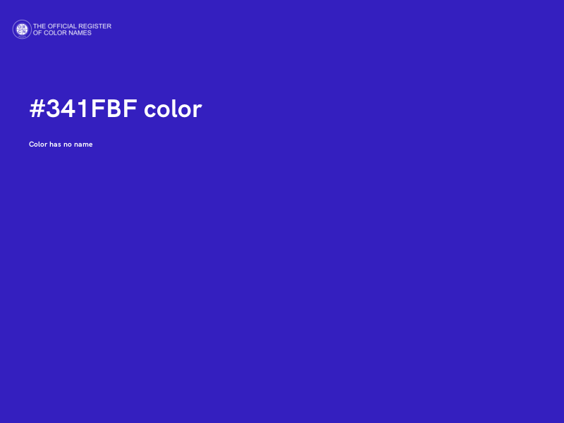 #341FBF color image