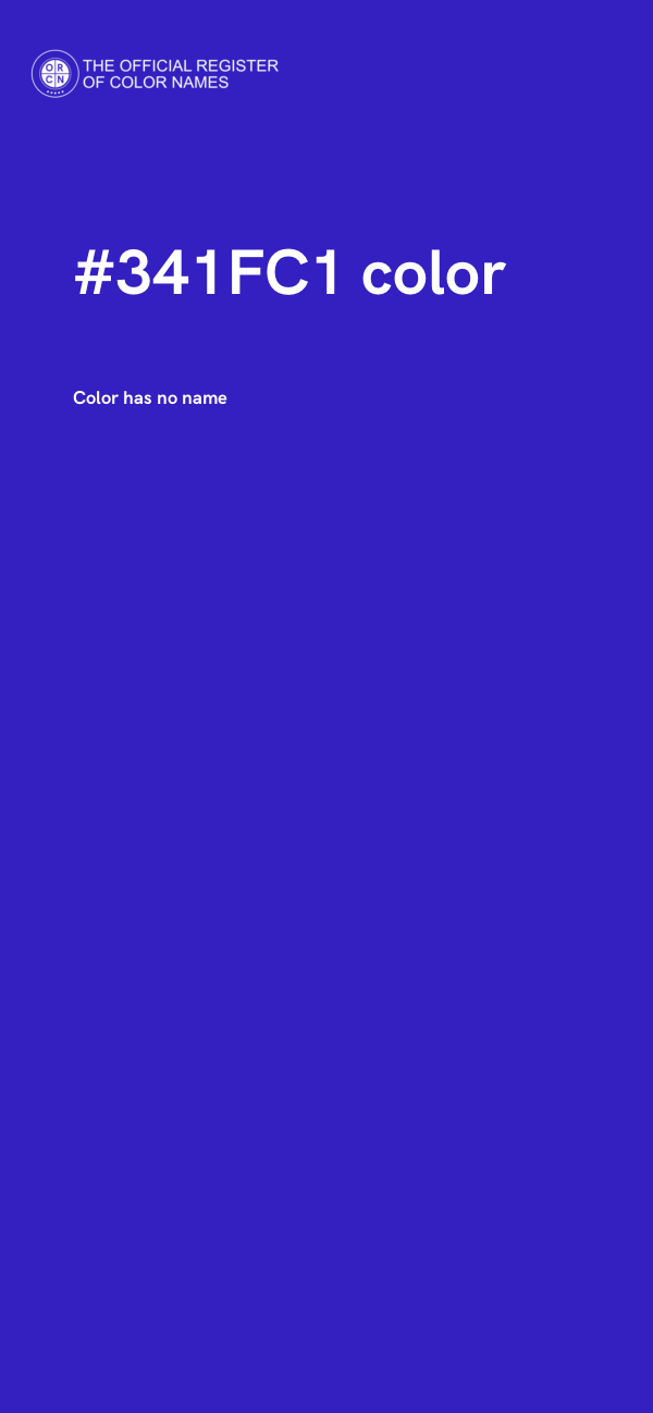 #341FC1 color image