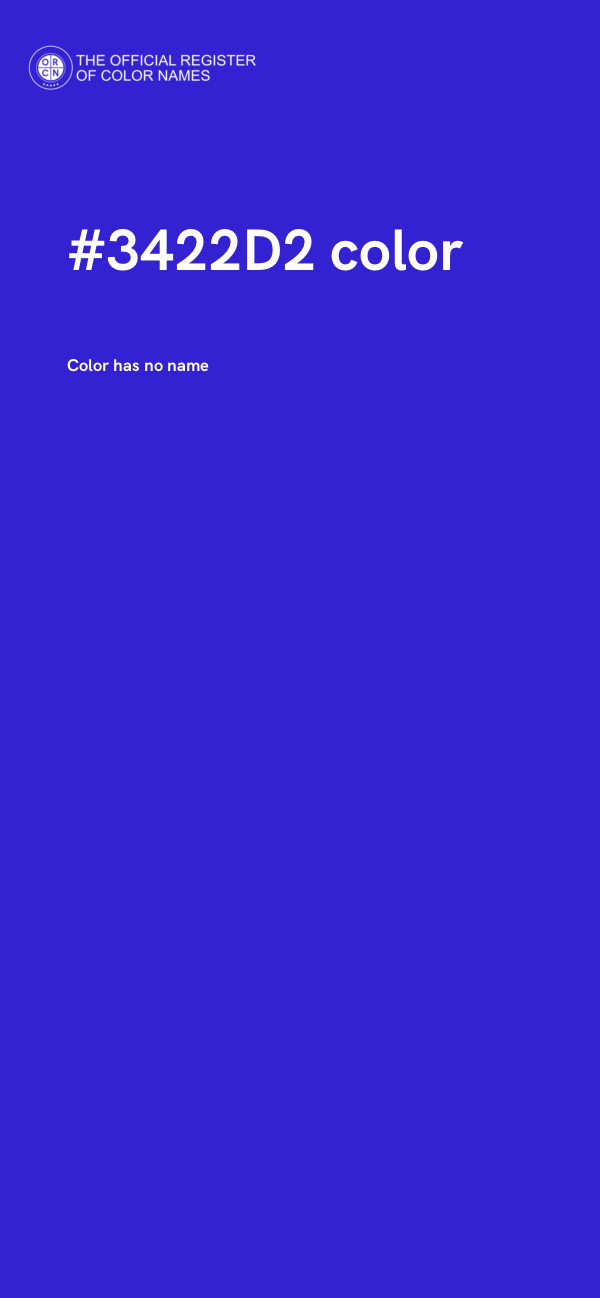 #3422D2 color image