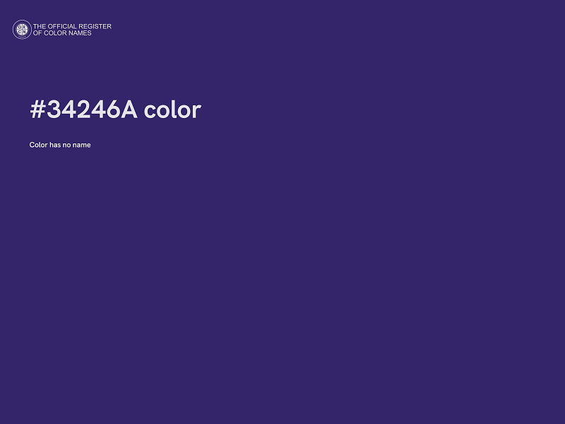 #34246A color image