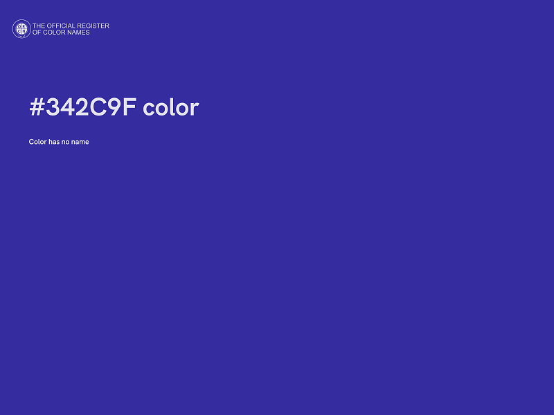 #342C9F color image