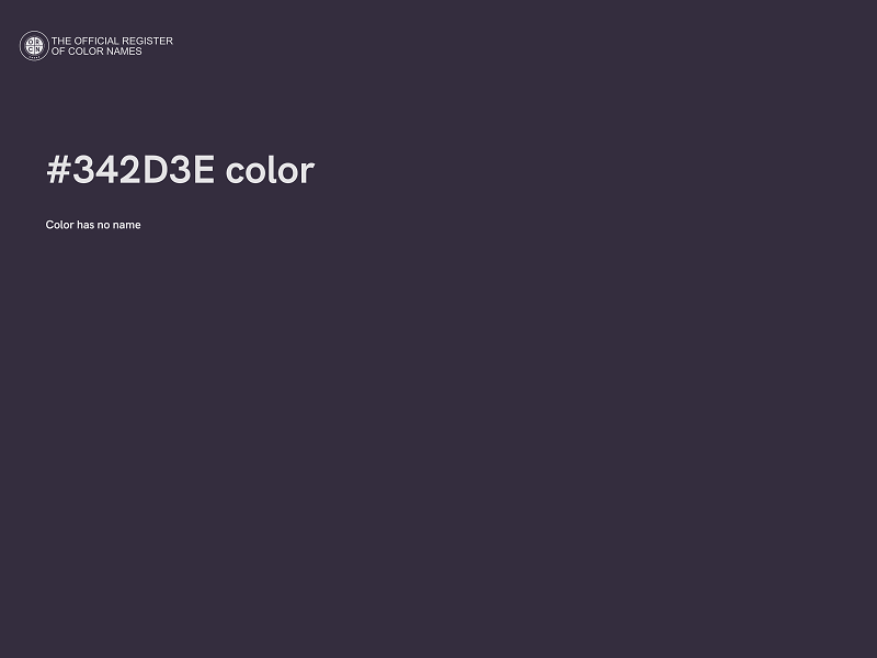 #342D3E color image