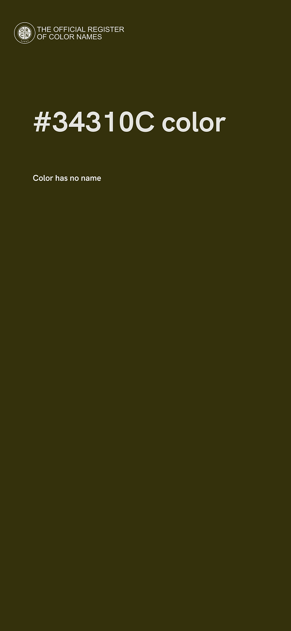 #34310C color image