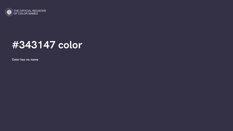 #343147 color image