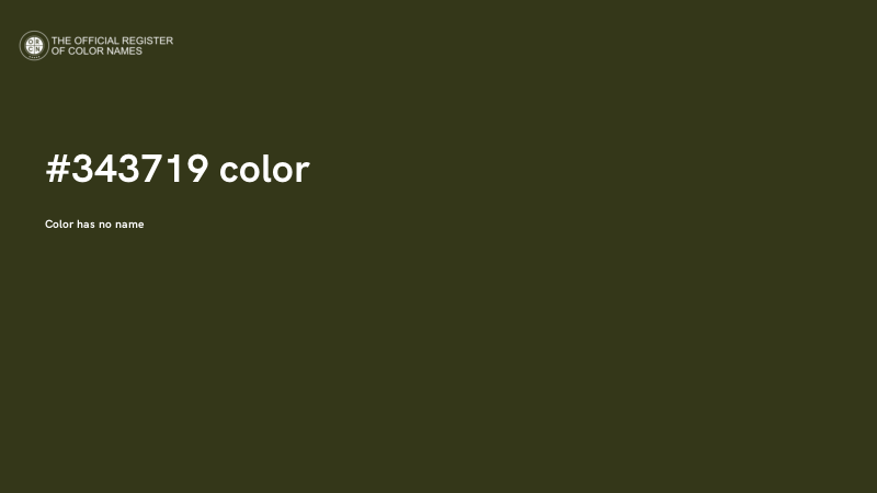 #343719 color image