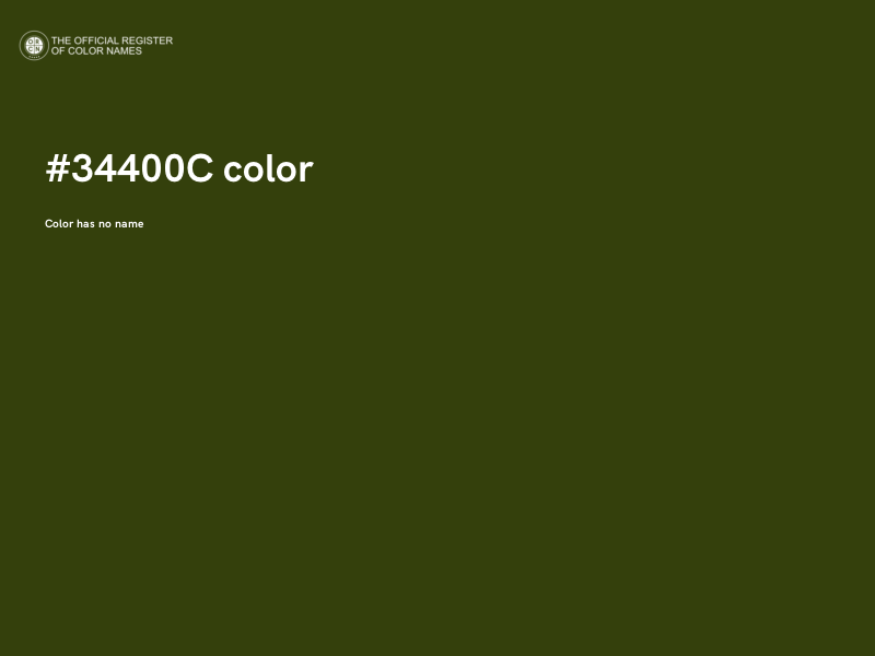 #34400C color image