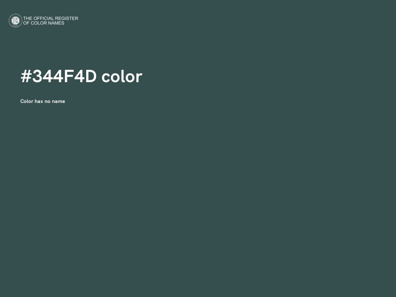 #344F4D color image