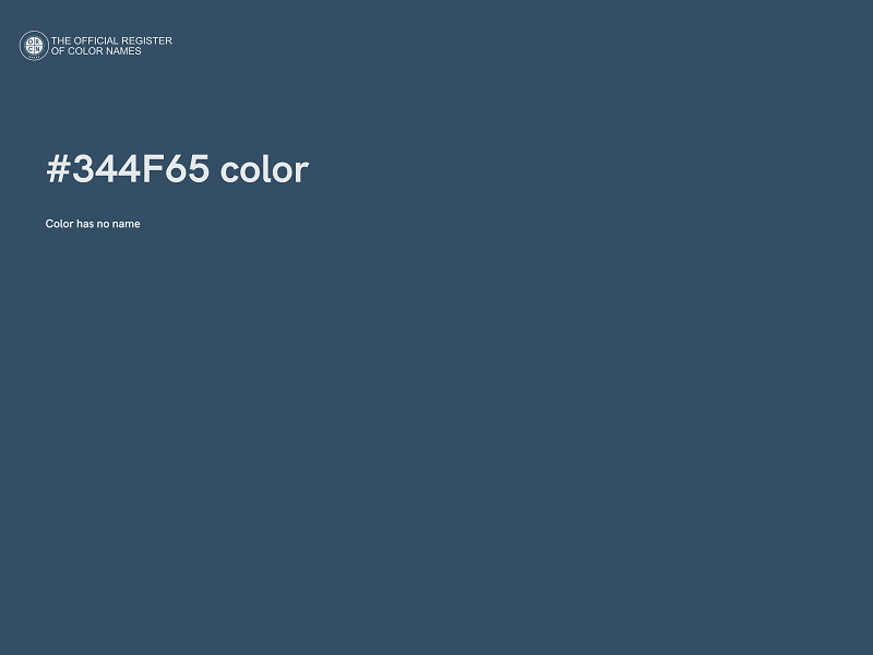 #344F65 color image