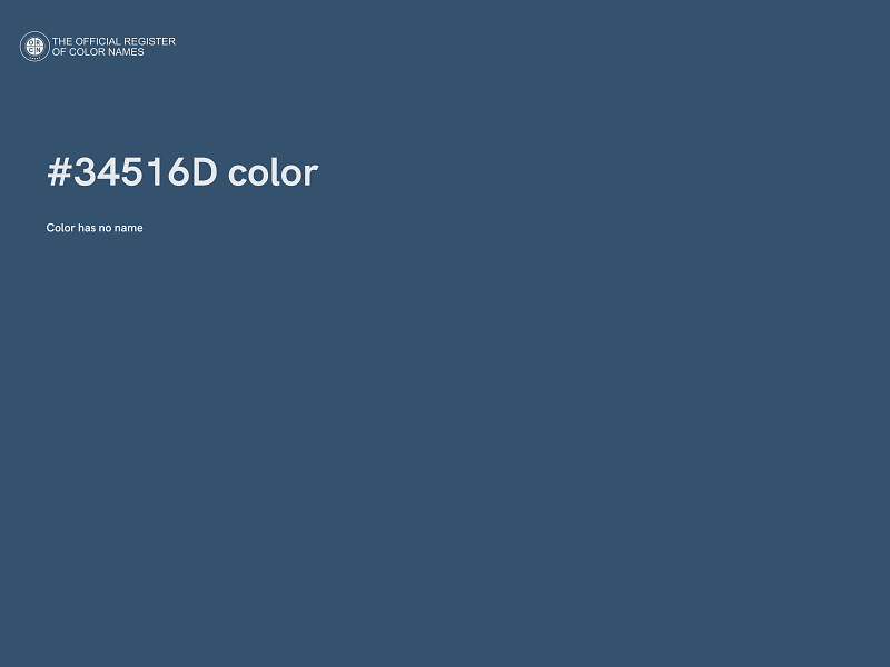 #34516D color image